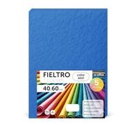 m-office Pannolenci Colorati, Feltro per Lavoretti Creativi, Cucito e Patchwork, Materiale per Scrapbooking e Decorazioni, Set Colori DIY, Ideale Artigianato e Fai-da-te, 40x60cm (Blu, 5pz)