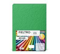 m-office Pannolenci Colorati, Feltro per Lavoretti Creativi, Cucito e Patchwork, Materiale per Scrapbooking e Decorazioni, Set Colori DIY, Ideale Artigianato e Fai-da-te, 40x60cm (Verde, 5pz)
