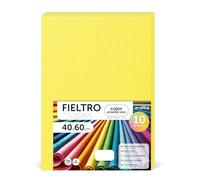 m-office Pannolenci Colorati, Feltro per Lavoretti Creativi, Cucito e Patchwork, Materiale per Scrapbooking e Decorazioni, Set Colori DIY, Ideale Artigianato e Fai-da-te, 40x60cm (Giallo Vivo, 10pz)