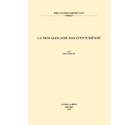 M. Ozilou La monadologie bonaventurienne (Tascabile) Philosophes Médiévaux