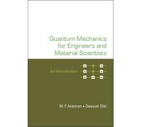 M P Anantram (A Quantum Mechanics For Engineers And Material (Copertina rigida)