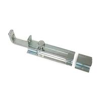 M.P. Metallil - Catenaccio Chiavistello Orizzontale 180 mm - Leggero con Portalucchetto - Robusto Saliscendi per Cancelli, Porte e Finestre | Made in Italy | Set da 1 pezzo