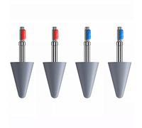 M-Pencil - Punte di ricambio 4 pezzi, compatibili con Huawei M-Pencil Stylus Pen, punte originali Nib per punte di ricambio Honor Magic (2 pezzi rosso + 2 pezzi blu)