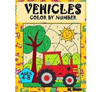 M Power VEHICLES Colour by Number (Tascabile)