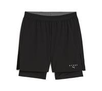 Pantaloni corti Puma x HYROX 2in1 nero puro - XL