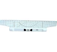 M + R 715300000 Roll righello 30 cm acrylgals goniometro lente d' ingrandimento