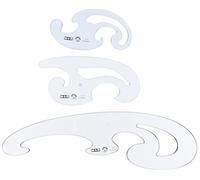 M+R 770830030 - Set di 3 curvilinee, colore: grigio fumo