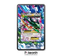 M Rayquaza EX 76/108 - Custodia con Artwork Esteso per Carte Pokémon