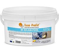 M-REJUN POOL di Tecno Prodist - 2,5 Kg - Mortaio Guarnizione Flessibile per sigillare le giunzioni di piastrelle in piscine, ceramica, mattoni