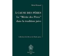 M. Remaud À cause des pères (Tascabile) Collection de la Revue des Études Juives