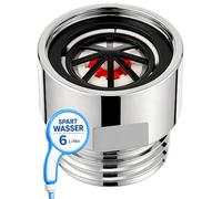 M. ROSENFELD HOME Limitatore di flusso doccia 6 l/min, inserto a risparmio idrico per doccia, risparmio idrico per doccia con attacco G1/2, risparmio d'acqua doccia per doccia