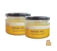 M&S - Grasso d'oca per cucinare con grasso d'oca, perfetto per arrostire, 180 g, confezione da 2