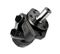 M+S Idraulico Motore 25mm Parallele con Chiave Albero, 2 Foro Montaggio, Alto