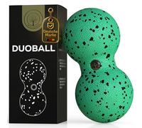 M.S.Lemberg Duoball - Palla massaggiante per massaggi - Massaggio ideale per schiena, collo, spalle, colonna vertebrale e gambe - Twin Peanut Duo Ball - Doppia palla piccola 8 cm