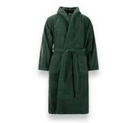 M . S Maison Sucrée Accappatoio Uomo Donna in spugna di cotone 425 gsm Art. Pepe lavorazione a chicco di riso (IT, Testo, L, Regular, Regular, Verde)