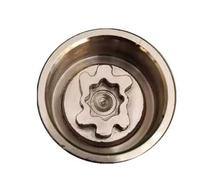 M & S Security Master - Bullone antifurto per ruota di bloccaggio auto, chiave di ricambio per VW Volkswagen 536 S per Caddy Golf Jetta Passat Polo Tiguan Touran Transporter
