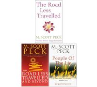 M Scott Peck Collection 3 Books Set (The Road Less Travelled, The Road Less Travelled And Beyond, The People Of The Lie)