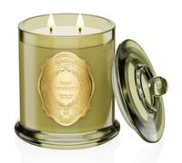 M&SENSE 360g Candele Profumate Salvia Eucalipto, 60 Ore di Lunga Durata, Vasetto in Vetro Non Tossico con Coperchio, Aromaterapia per il Relax, Regalo di Lusso per Festa della Mamma per Donne