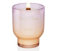 M&SENSE 470g Candela Profumata Tuberosa al Chiaro di Luna con Stoppino Legno Scoppiettante - 95h Durata Cera Soia, Non Tossica Aromaterapia in Barattolo Vetro Affusolato, Regalo Lusso per Donne
