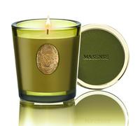 M&SENSE Candela Profumata 260g Sandalo Gelsomino, 55H Dura, Cera di Soia Non Tossiche Candele, Vetro Autunnali Decor Casa, Regalo di Lusso per Donne/Compleanni/Natale