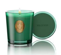 M&SENSE Candele alla Soia 260g Foresta Pluviale di Seattle - 50H Combustione, Vetro Non Tossico, Aromaterapia Candela per Relax, Regalo di Lusso per Compleanni/Festa della Mamma