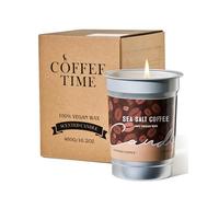 M&SENSE Candele Profumate al Caffè Marino e Agrumi, 460g | Non Tossica| Ideale per Bagno o Decorazione | Regalo Creativo per Amici o Colleghi