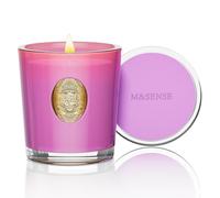 M&SENSE Candele Profumate alla Soia 290g Lavanda Chamonile | Bruciatura Lunga 55 Ore | Vetro Non Tossico | Aromaterapia Rilassante | Regalo di Lusso per Compleanno/Festa della Mamma