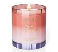 M&SENSE Candele Profumate Mango e Frutto del Drago |300 g, Fino a 60 Ore di combustione, mix esotico per un’atmosfera vivace e tropicale |Idee Regalo Donna Compleanno