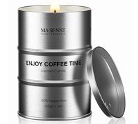 M&SENSE Candele Profumate Soia Momento Caffè | 320g, Candela Profumata con Aroma Torrefatto, 70 Ore, Regali migliore amica compleanno