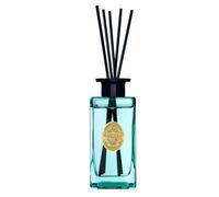 M&SENSE Diffusore a Bastoncini 300ml con Aroma Cotone Sea Island, Profumatore Ambiente Naturale 7 Bastoncini, Purificatore Aria per Casa Bagno, Design Lussuoso