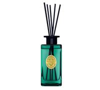 M&SENSE Diffusore a Bastoncini 300ml con Aroma Pino Sempreverde, Profumatore Ambiente Naturale 7 Bastoncini, Purificatore Aria per Casa Bagno, Design Lussuoso