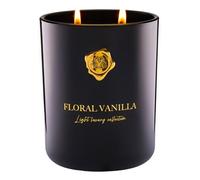 M&SENSE Floreale e vaniglia Scented Candle | 100 ore bruciate, 470 g | Lunga durata per Mood Healing and Gifting | Natural Non-Toxic Soy Wax | for Bathroom, Kitchen, Office
