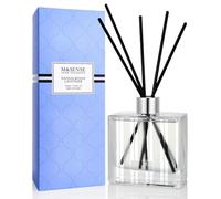 M&SENSE Profumatore per Ambienti al Sandalo di Lavanda, Set di Diffusori con 7 Bastoncini di Fragranza, Diffusore di Olio Essenziale di Fragranza per la Casa per la Decorazione Camera da Letto, 200ml