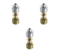 M SHOP ITALIA Raccordo Riduzione in Ottone 3/2 NR Ms, L13000612, da 3 a 2 mm, Set da 3 Pezzi, Compatibile con Pinza Lokring HMRK-V e HMRK-L