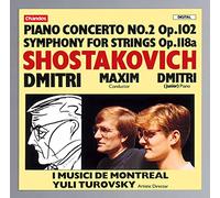 Dmitri Shostakovich I MUSICI DE MONTREAL - PIANO CONCERTO (CD) Album