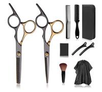 M.steve - Kit di forbici per tagliare i capelli, forbici per capelli, forbici professionali per tagliare i capelli con forbici in acciaio inossidabile