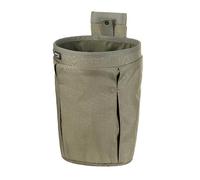 M-Tac Dump Pouch tattica per riviste - Custodia compatibile con MOLLE in Cordura 500D con chiusura a sgancio rapido, fondo in rete e fissaggio sicuro per militari, airsoft, polizia, Ranger Green