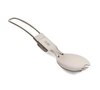 M-Tac - Forchetta pieghevole da viaggio, in acciaio inox 304, ultraleggera 29 g, pieghevole 160 mm, per attività all'aperto e campeggio, EDC e trekking, utensili da viaggio compatti