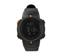 M-Tac Orologio with Compass da Polso Uomo Tactical Impermeabile Militare Nero