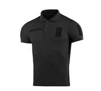 M-Tac Polo da Uomo in Cotone 65/35 Militare - Nero - L