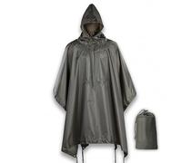 M-Tac Poncho antipioggia tattico - Poncho militare militare - impermeabile Ripstop campeggio escursionismo caccia all'aperto poncho pioggia poncho