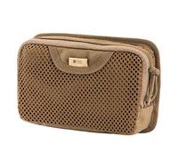 M-Tac tattico Borsa Inserto modulare Organizer Utility Admin Pouch Gancio di Fissaggio - Tasca in Rete, Coyote Brown