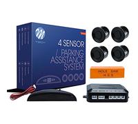 M-Tech CP4B Sensori di Parcheggio, Kit da 4 Sensori con Display