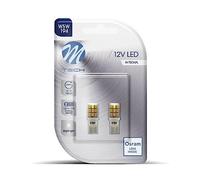 M-Tech l021 W lampada LED W5 W 9 x SMD3528 12 V, Set di 10