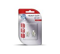 M-Tech lb904 W Blister 2 x LED B8.5D 24 V Domed