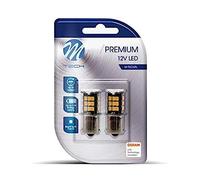 MTech Lampadina LED mt-lb354 W BA15s 48x SMD2835 CANBUS 12V bianco