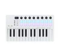 M-VAVE 25 Tasti MIDI Tastiera Controller Wireless, USB, 16 MPC Drum Pads, 8 manopole, Keybed dinamico, Software di produzione musicale incluso, Sequencer