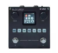 M-VAVE Blackbox Chitarra/Basso AMP Modeler Processore multieffetto ricaricabile per basso elettrico black
