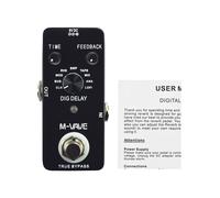 M-VAVE DIG DELAY Digitales Delay-Gitarreneffektpedal