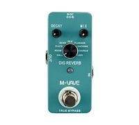 M-Vave DR - Pedale riverbero digitale per chitarra elettrica - Pedale effetto riverbero compatto con True Bypass per sonorità ambient, studio e performance dal vivo